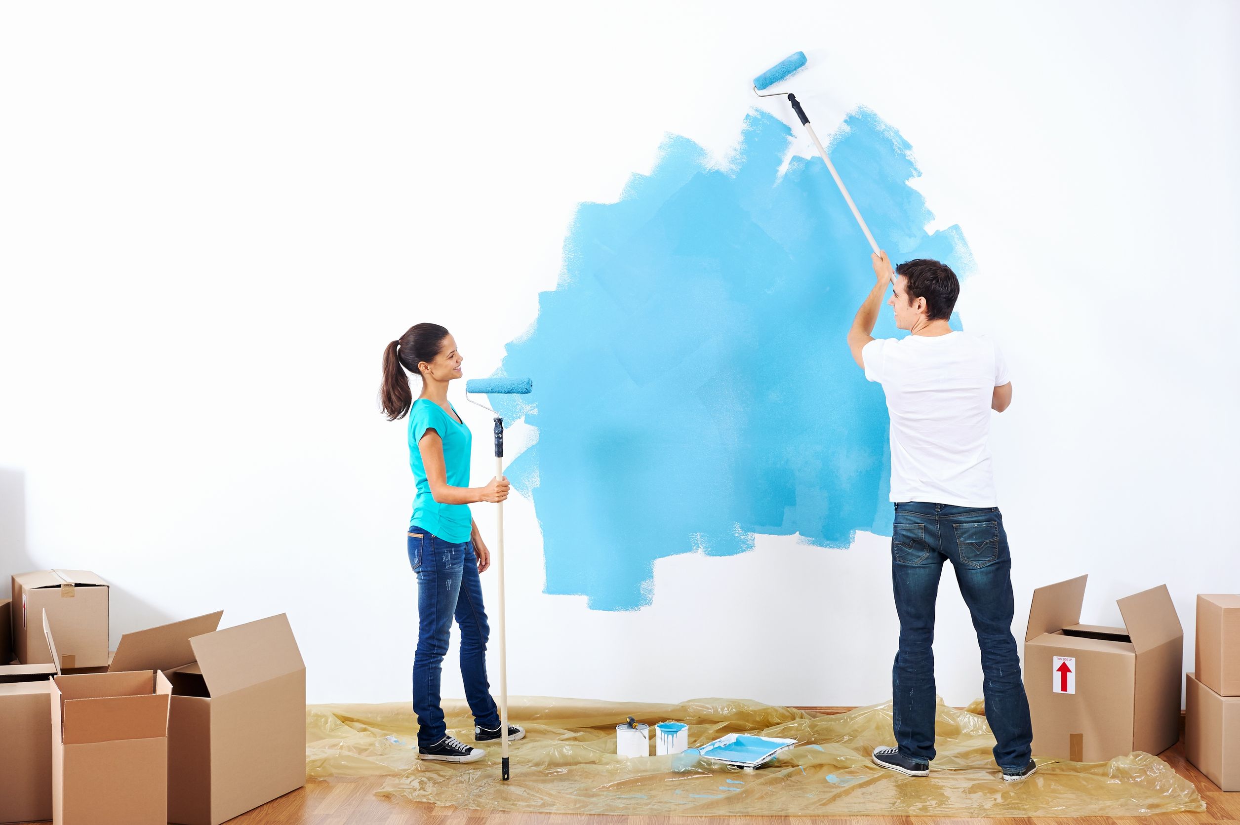 painting walls