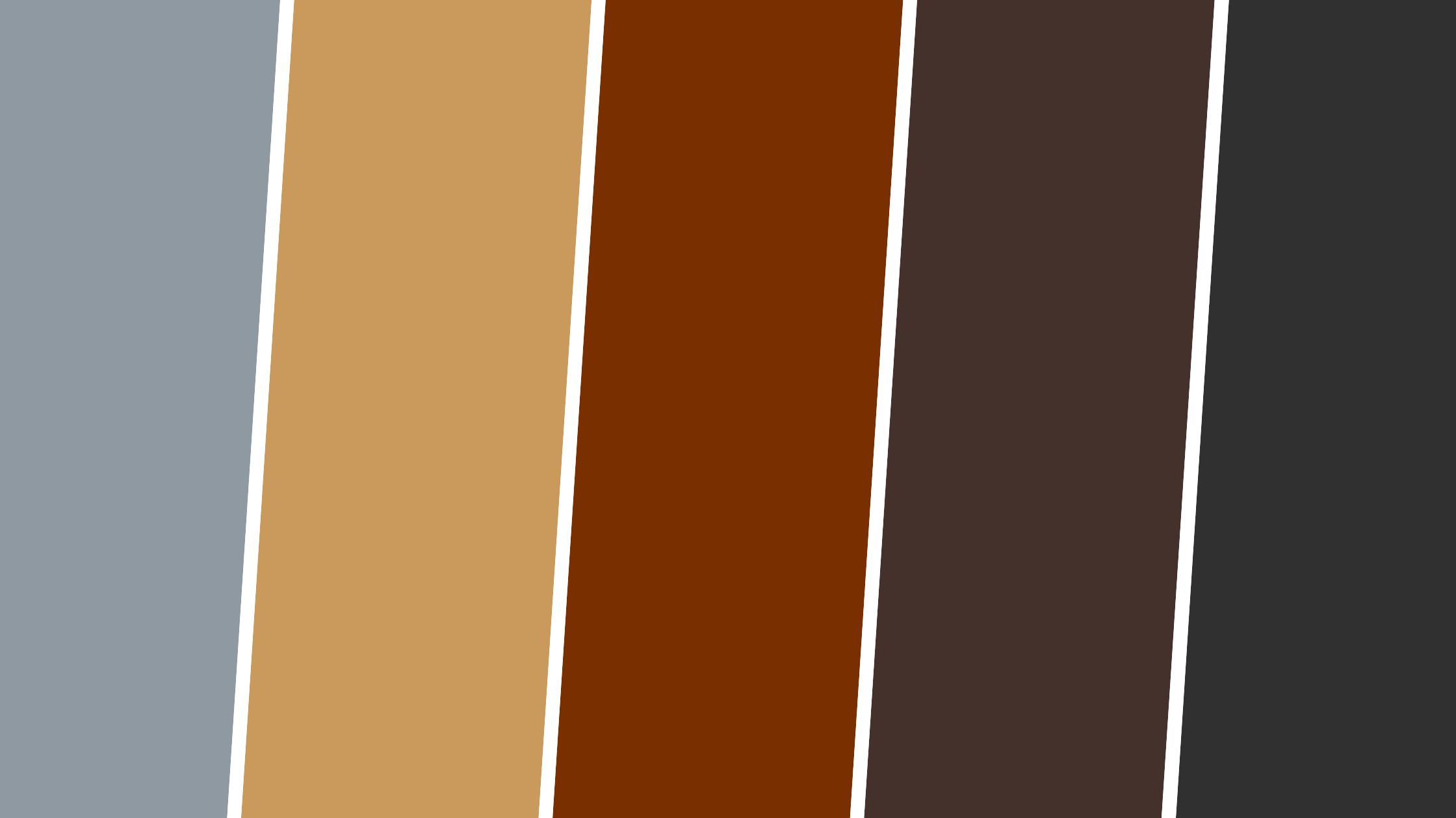 red brick colour collage