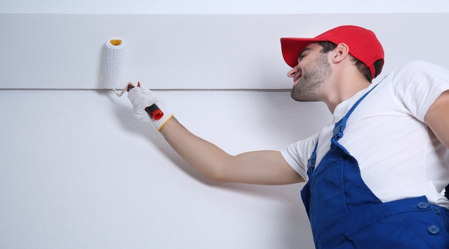 Ceiling edge rolling