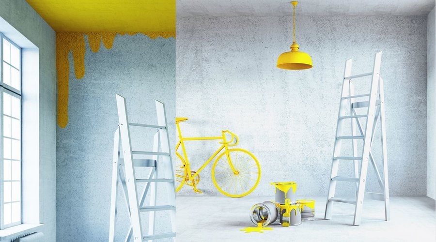 Right colour for ceiling
