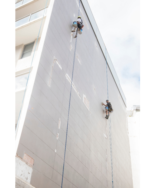 Strata building paintwork