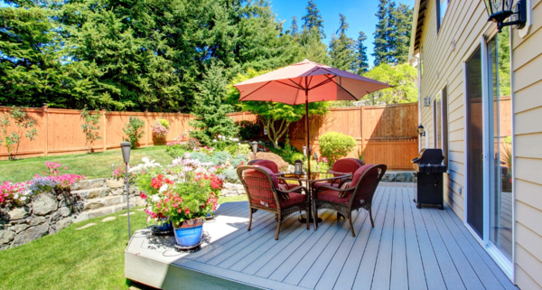 perfect backyard deck