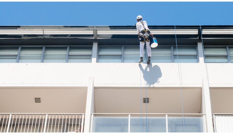 abseiling painters in Sydney